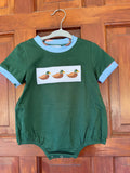 Dark Green & Blue Mallards: Boys Bubble